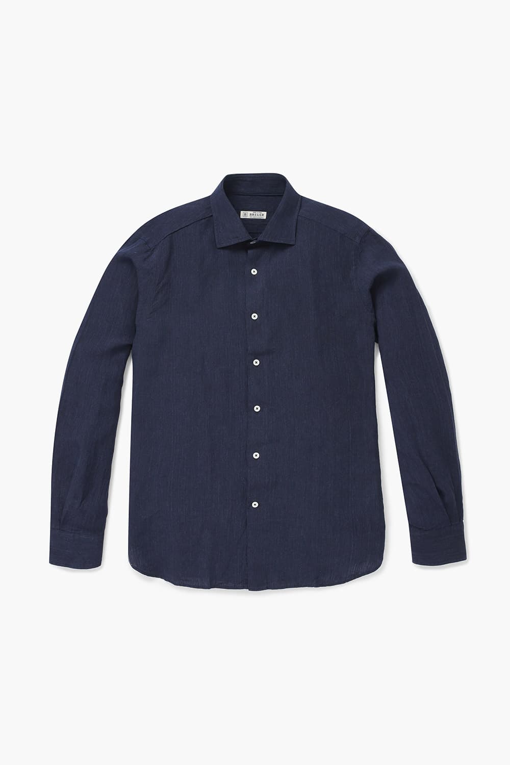 린넨 베이직 308 다크네이비 셔츠