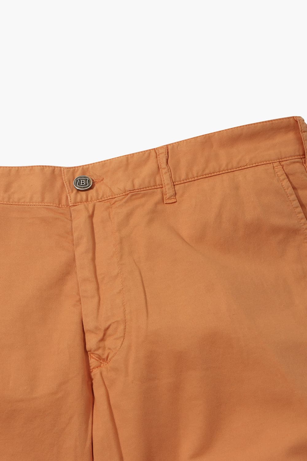 IVY 린넨 혼방 슬림 302 오렌지 팬츠