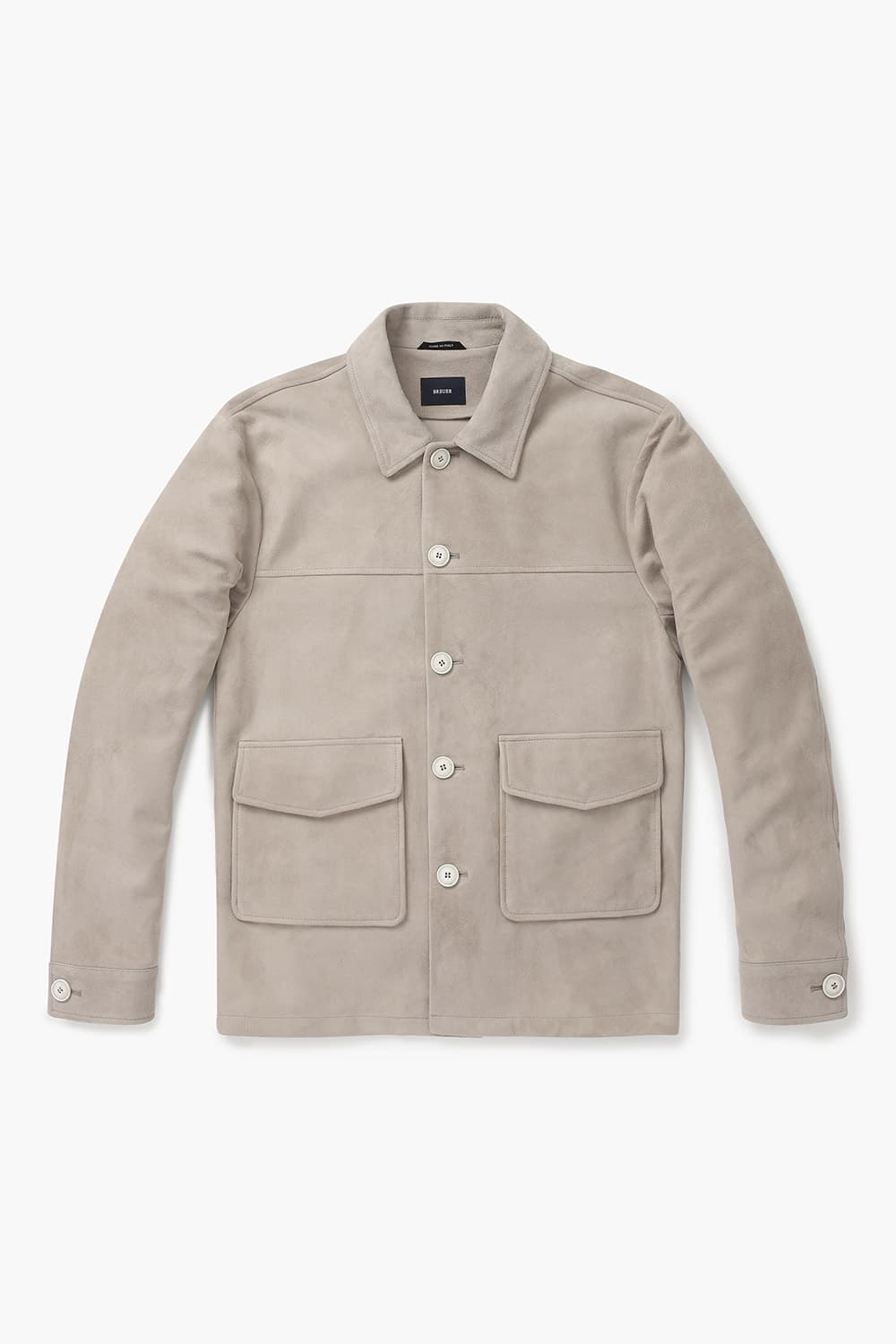 램스킨 셔츠형 캐주얼 자켓 4S63P322BISSKAN027