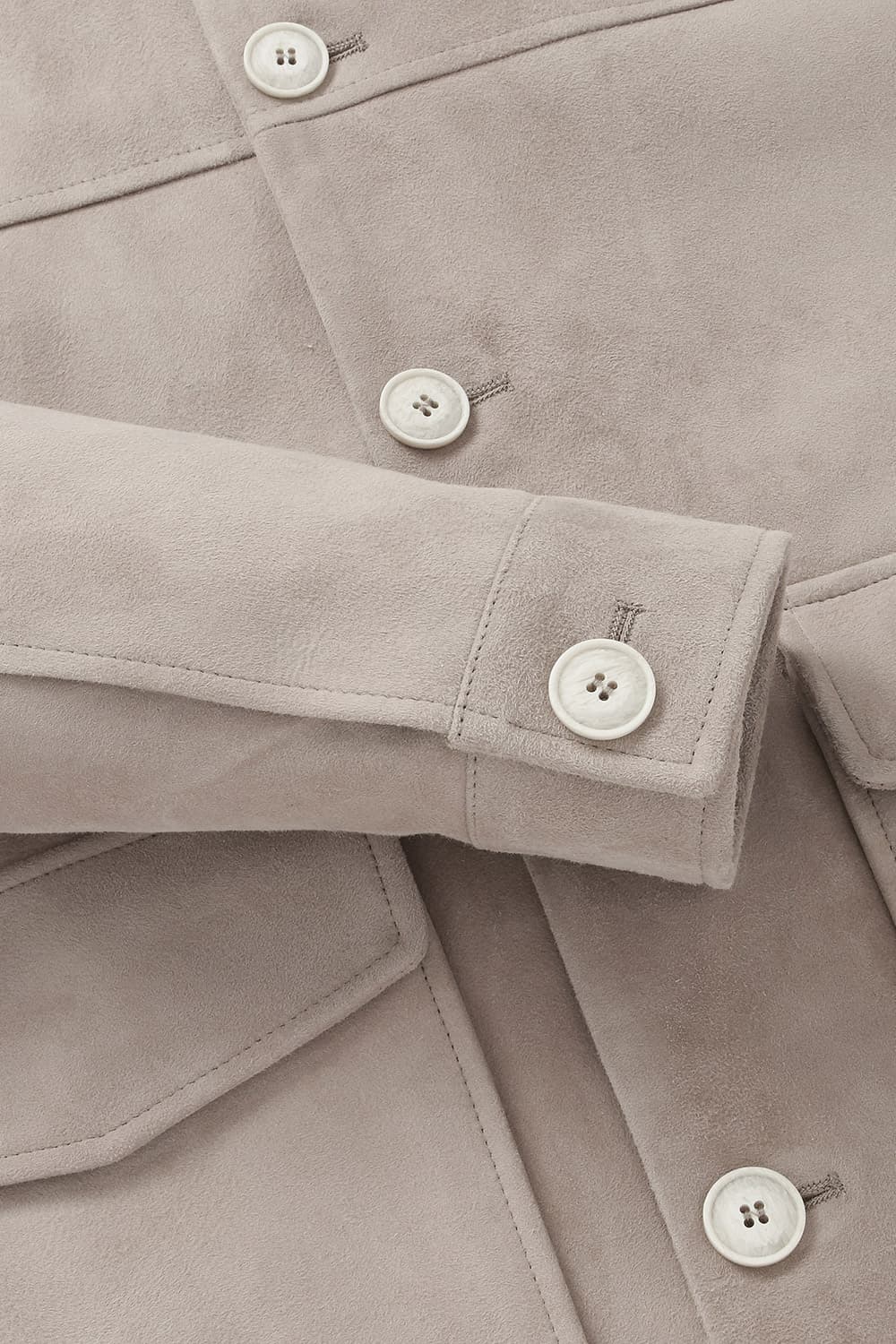 램스킨 셔츠형 캐주얼 자켓 4S63P322BISSKAN027