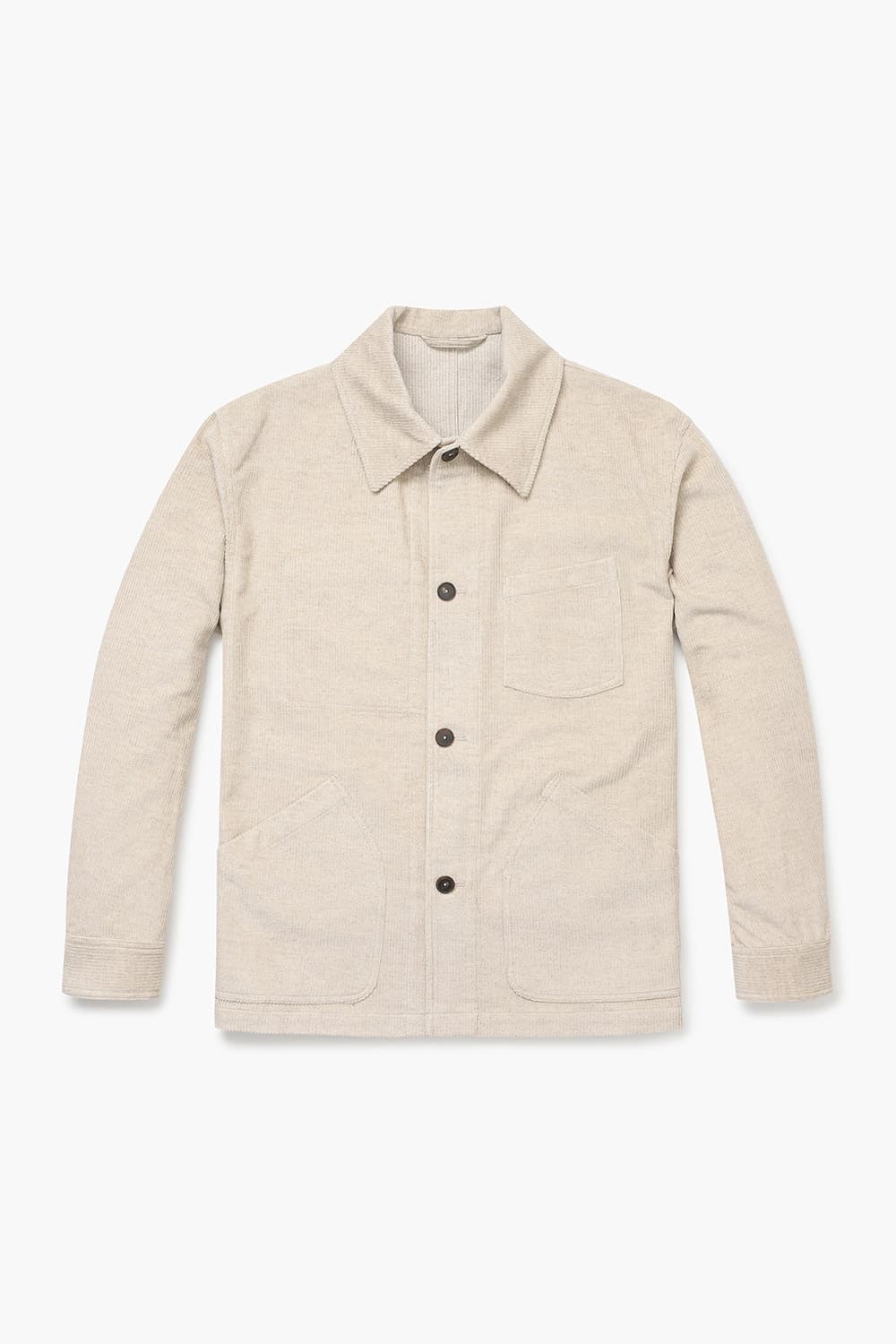 MAQUIGNON 린넨 혼방 셔츠형 002 라이트베이지 캐주얼 자켓