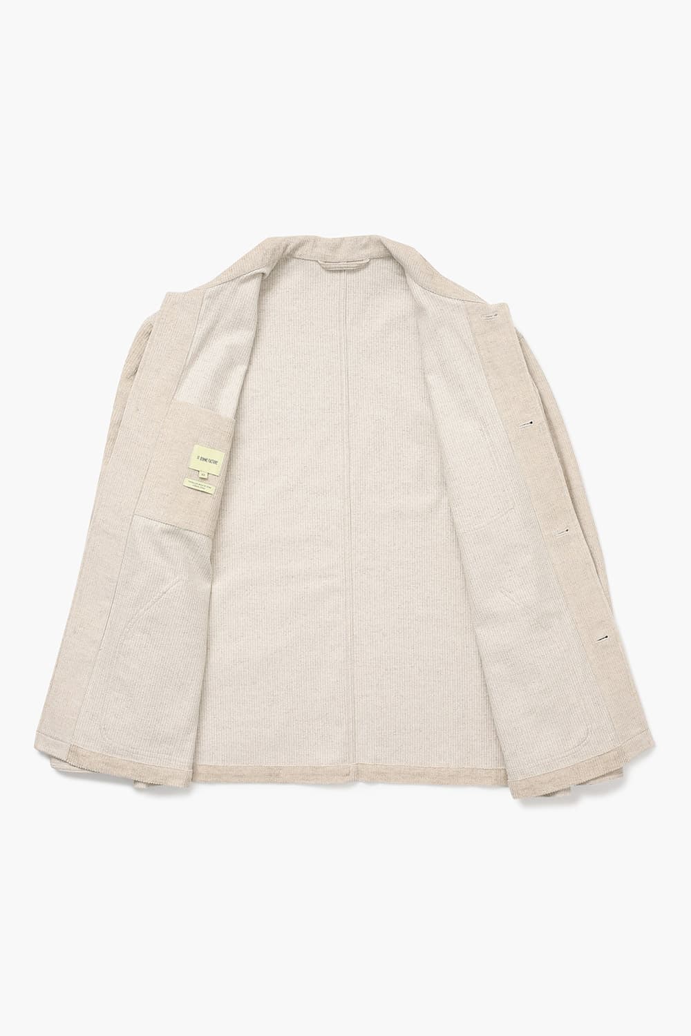 MAQUIGNON 린넨 혼방 셔츠형 002 라이트베이지 캐주얼 자켓