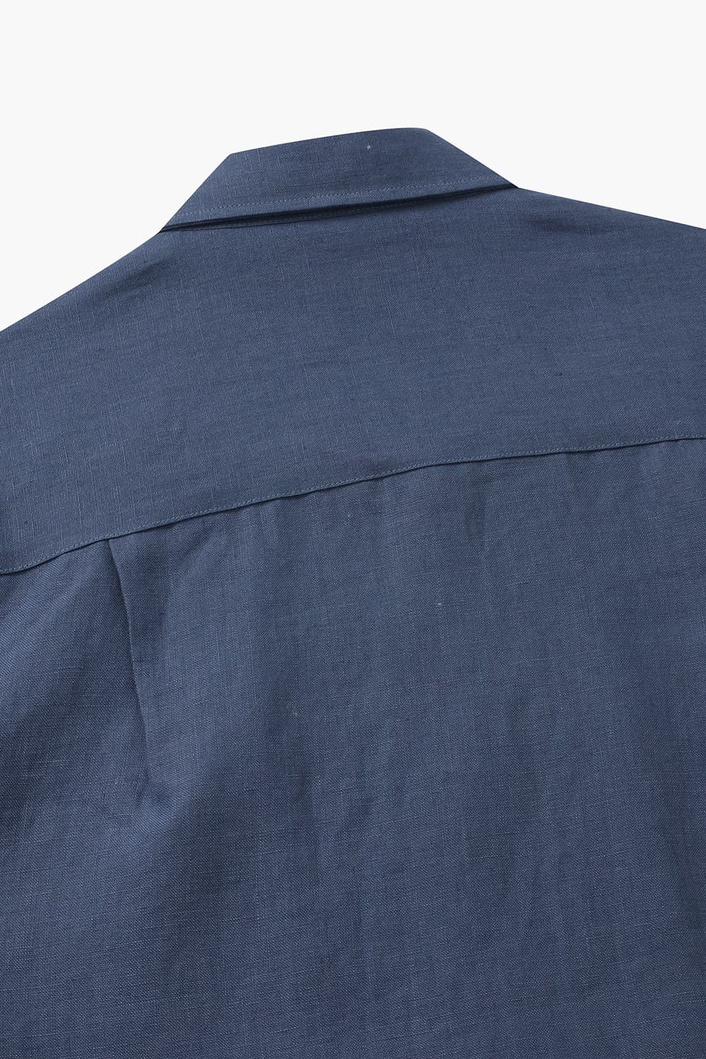 린넨 투 포켓 오버사이즈 006 네이비 셔츠