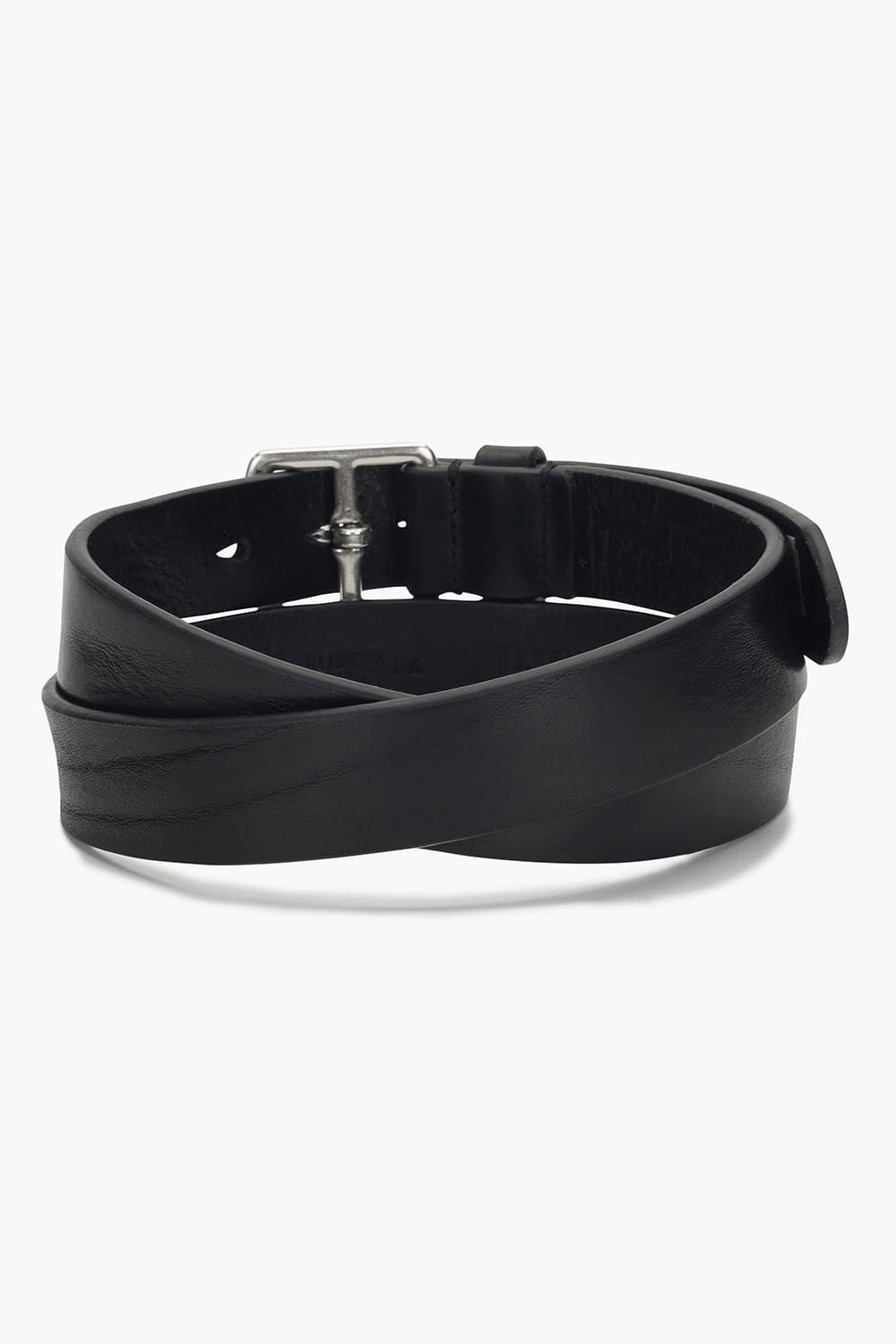 AUSTIN 소가죽 스퀘어 버클 캐주얼 정장 001 블랙 벨트