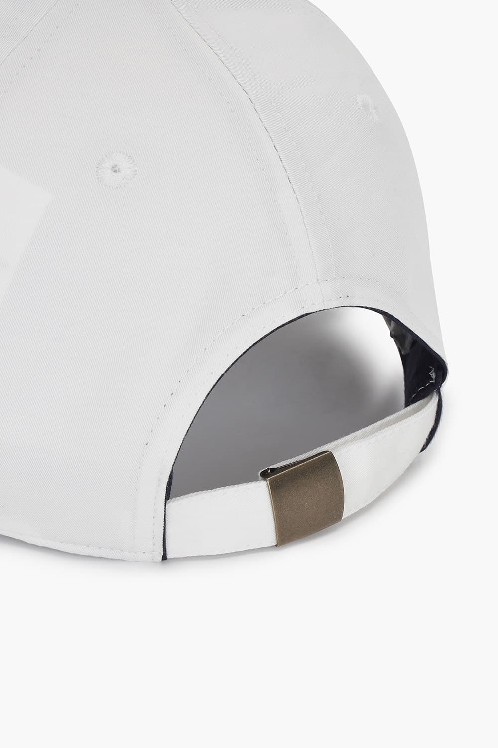 코튼 일러스트 H 로고 001 화이트 볼캡