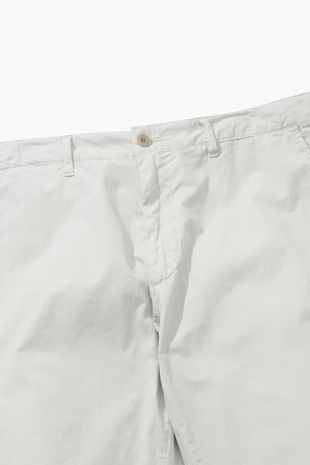 TYRON 코튼 테이퍼드 001 화이트 팬츠
