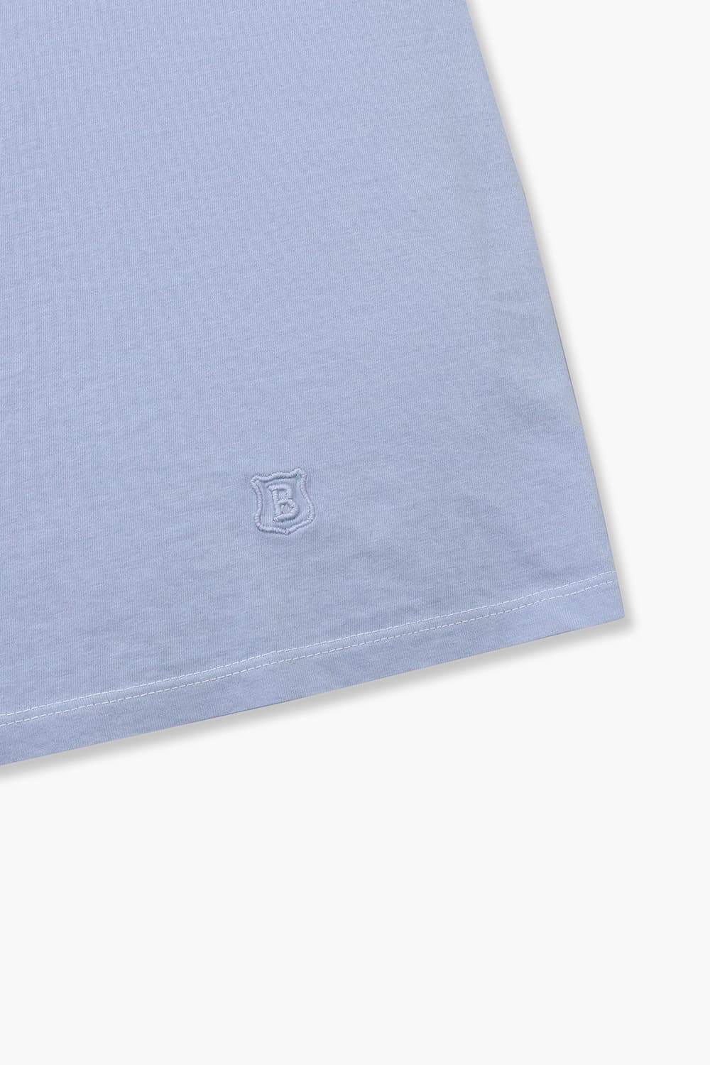 코튼 베이직 크루넥 512 라이트퍼플 반소매 티셔츠