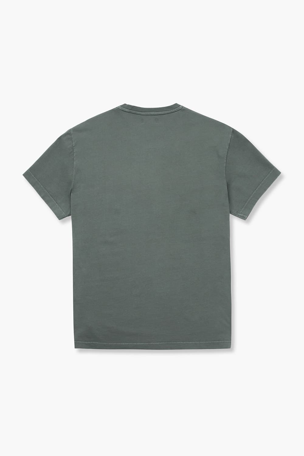 코튼 포켓 크루넷 511 블루그린 반소매 티셔츠