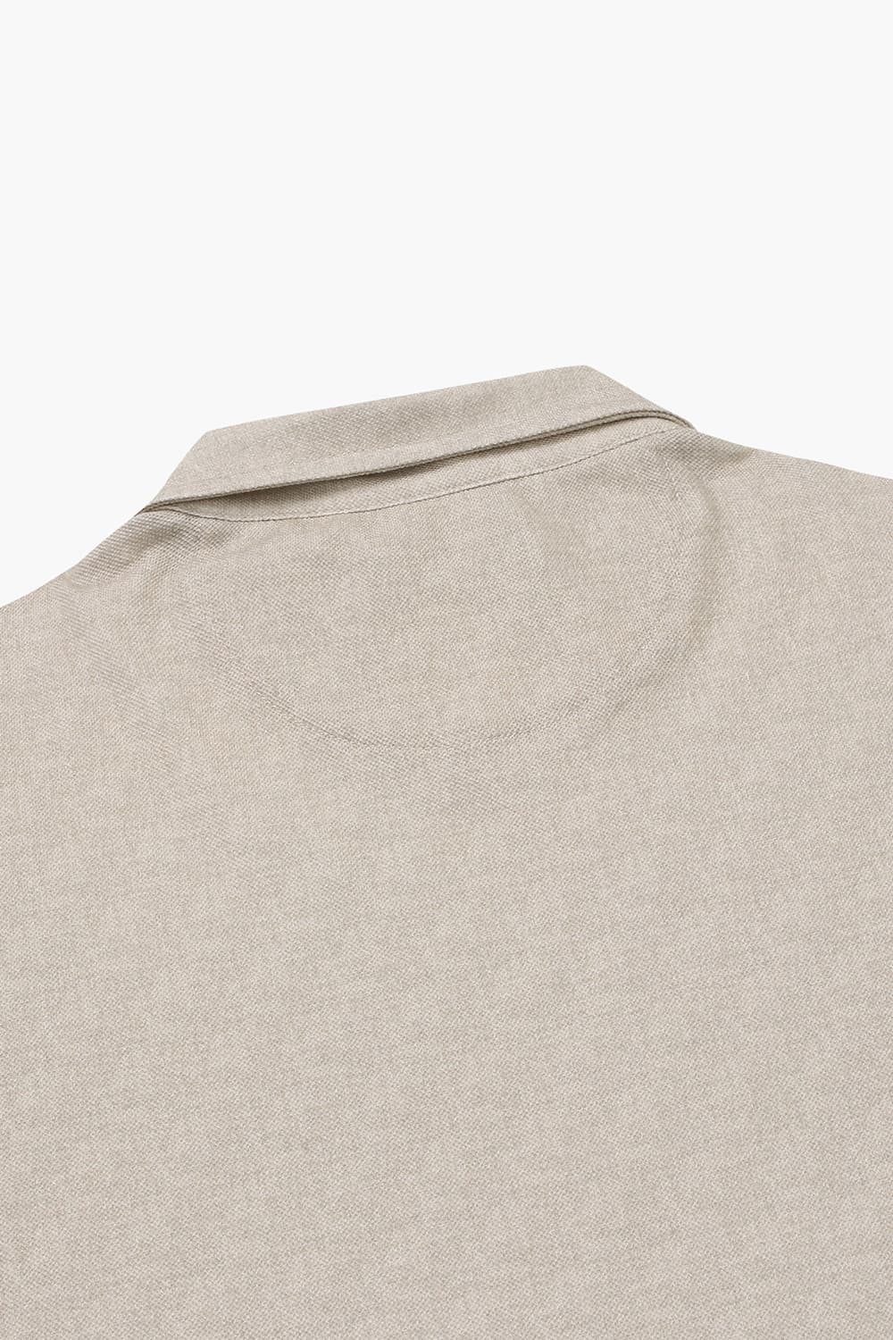 코튼 포켓 폴로 504 베이지 반소매 티셔츠