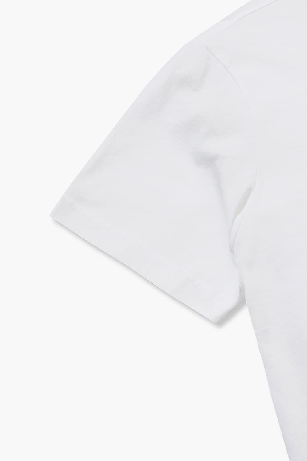 코튼 버튼 다운 포켓 501 화이트 반소매 티셔츠