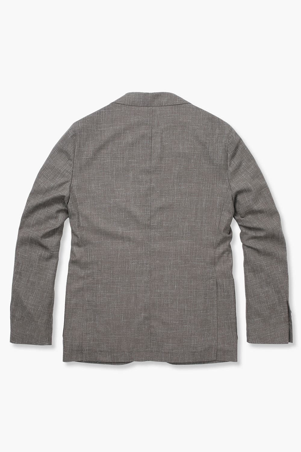 SALENTO 실크 혼방 204 다크브라운 테일러드 자켓