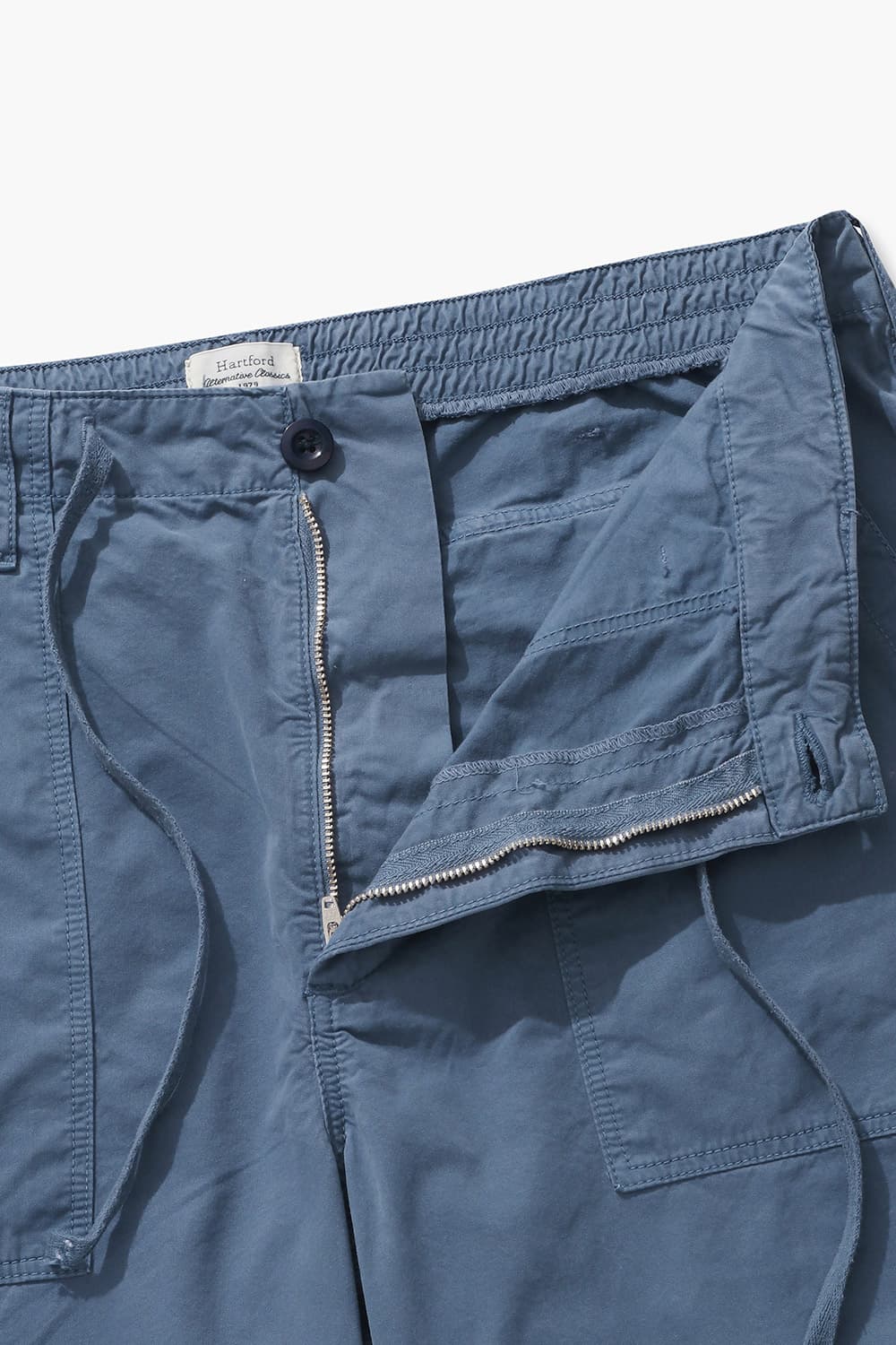 FATIGUE 코튼 드로우스트링 013 네이비 쇼츠