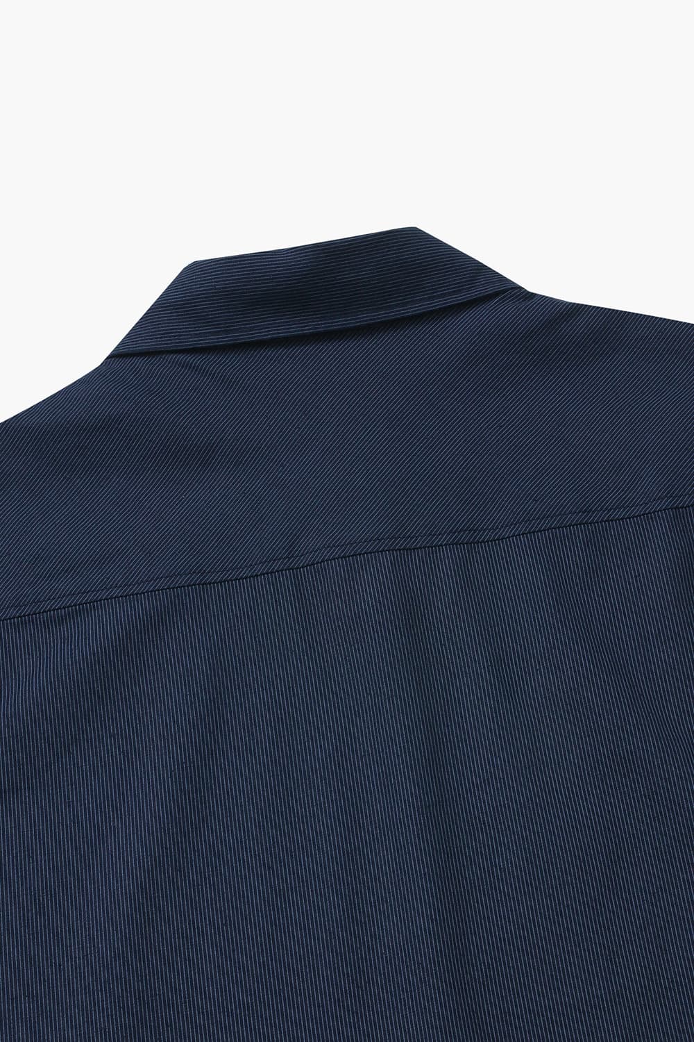 SEFTON 린넨 버튼 다운 투 포켓 005 다크네이비 셔츠