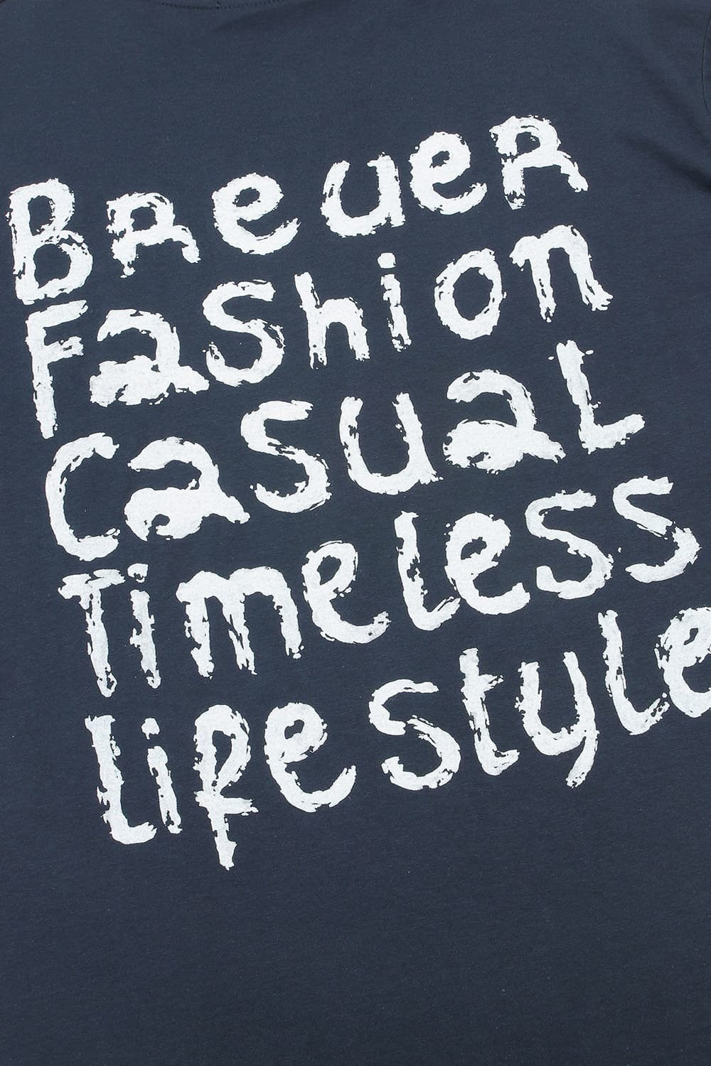 코튼 베이직 크루넥 515 다크네이비 반소매 티셔츠