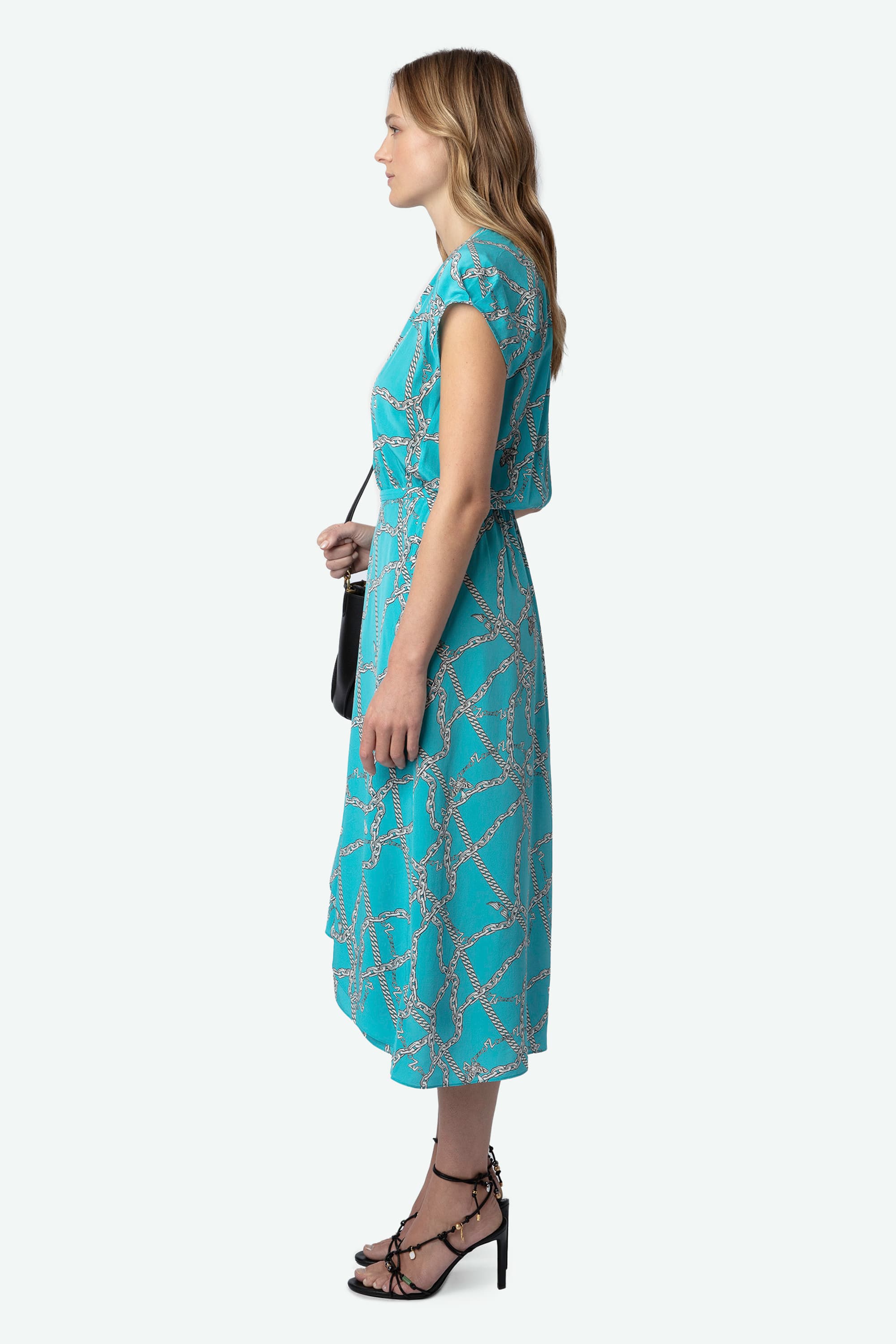 Randall Chain Silk Dress