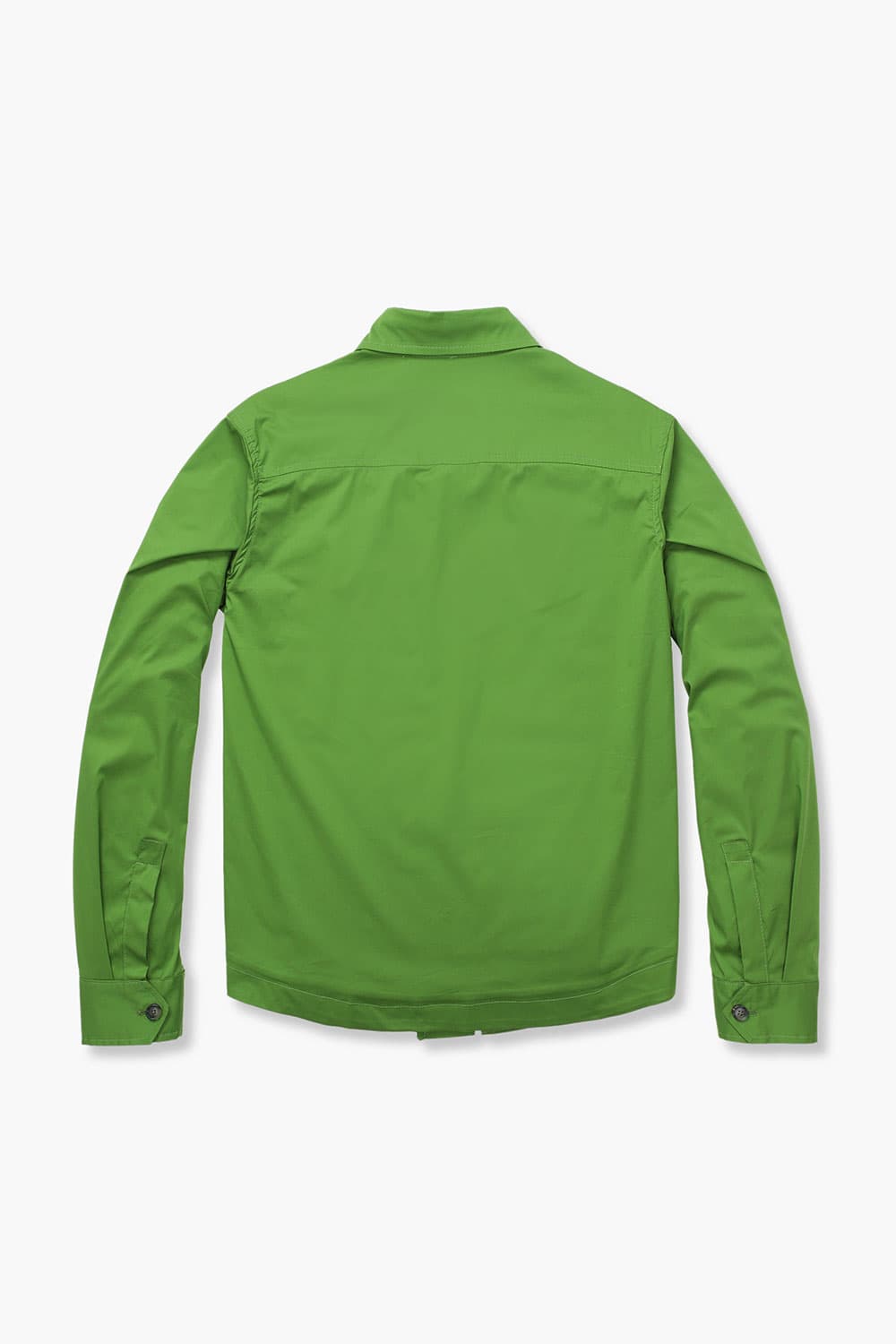 코튼 셔츠형 그린 캐주얼 자켓