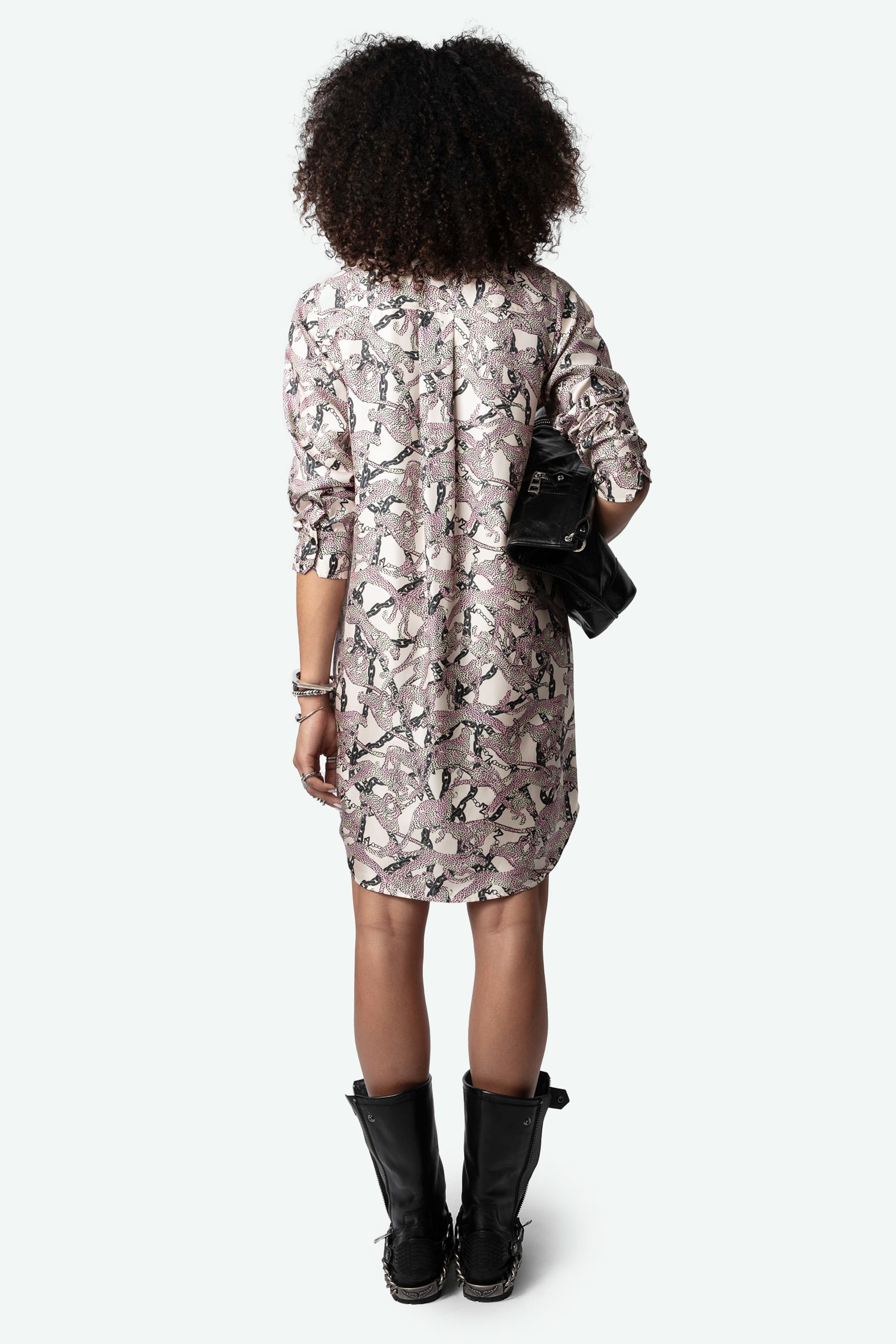 Rais Chain Silk Dress