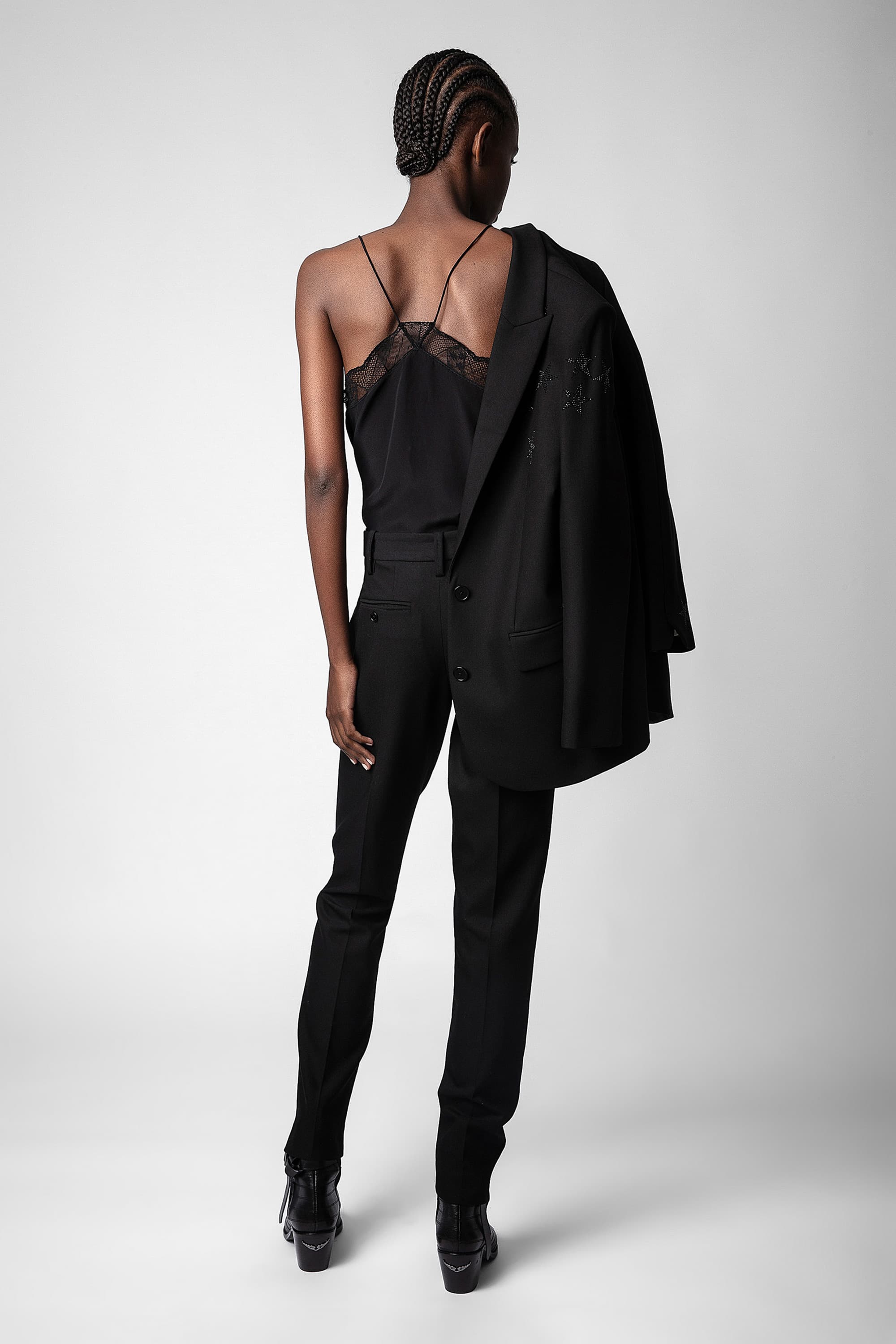 Prune Strass Star Pants