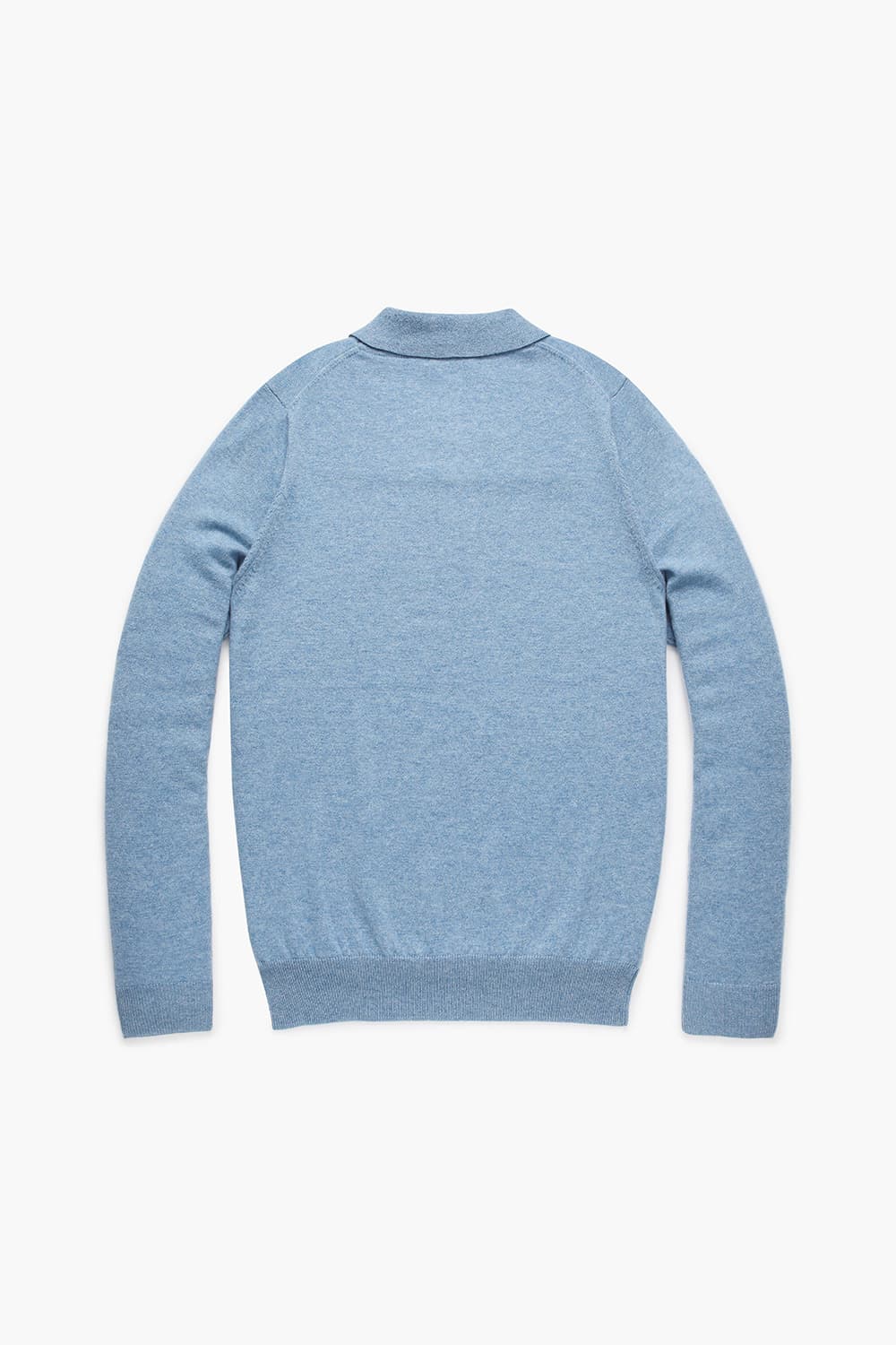 WS 캐시미어 폴로 802 블루 긴소매 니트