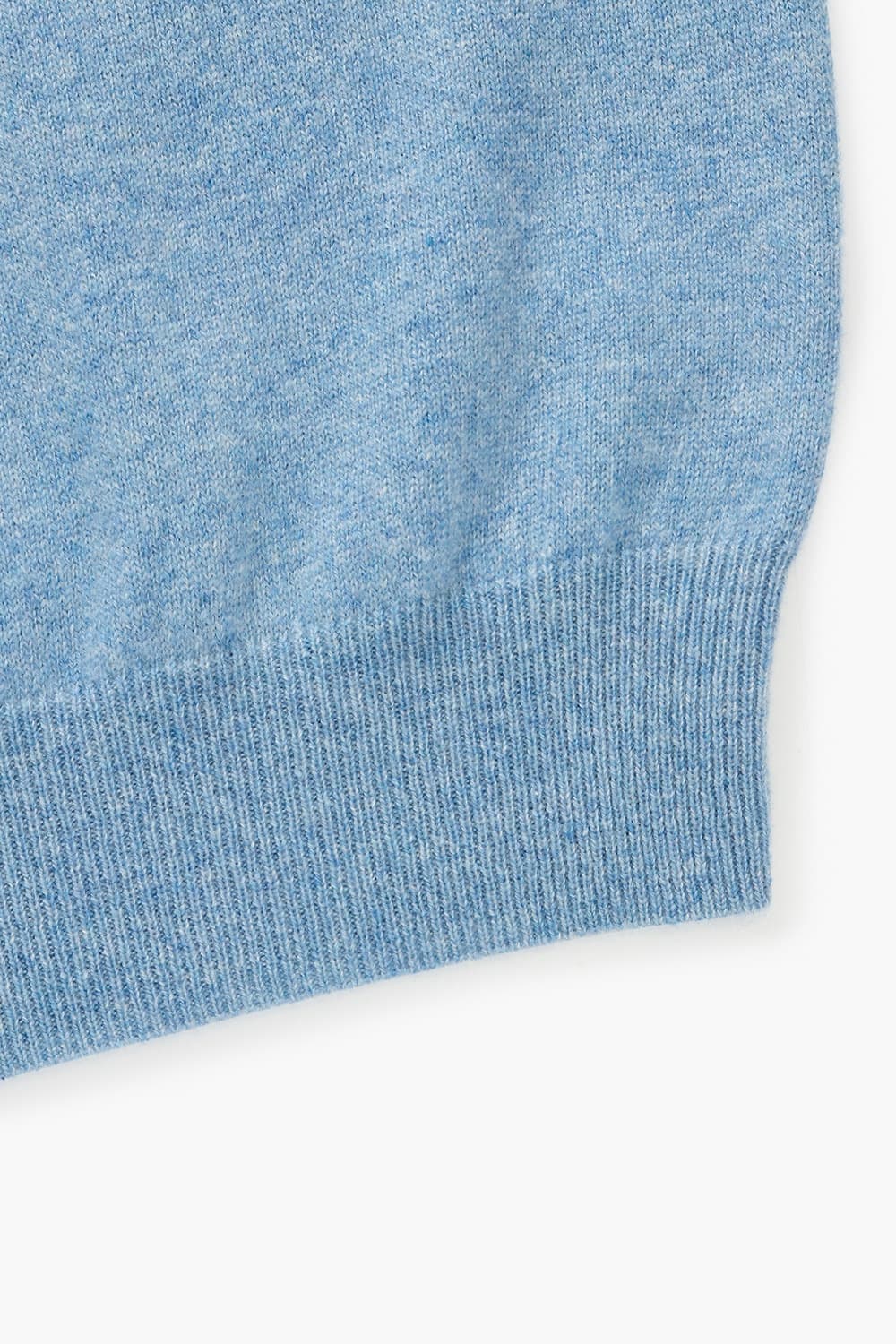 WS 캐시미어 폴로 802 블루 긴소매 니트