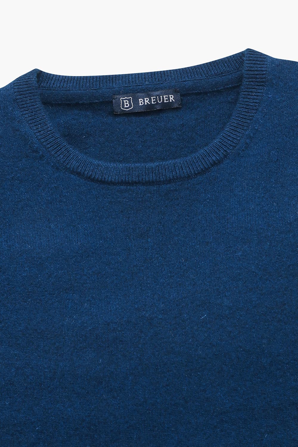 WS 캐시미어 크루넥 801 네이비 긴소매 니트