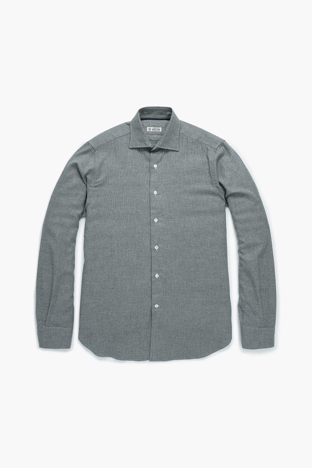 코튼 마이크로 하운드투스 플란넬 셔츠 BE150H440702