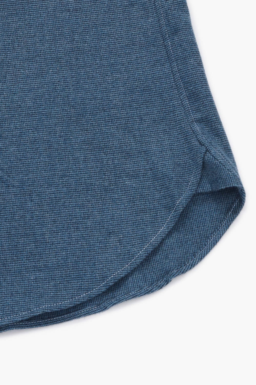 코튼 마이크로 하운드투스 플란넬 305 네이비 셔츠