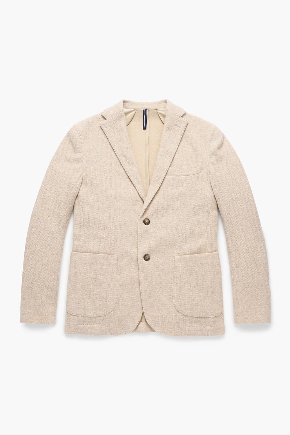 울 혼방 베이직 901 라이트베이지 테일러드 자켓