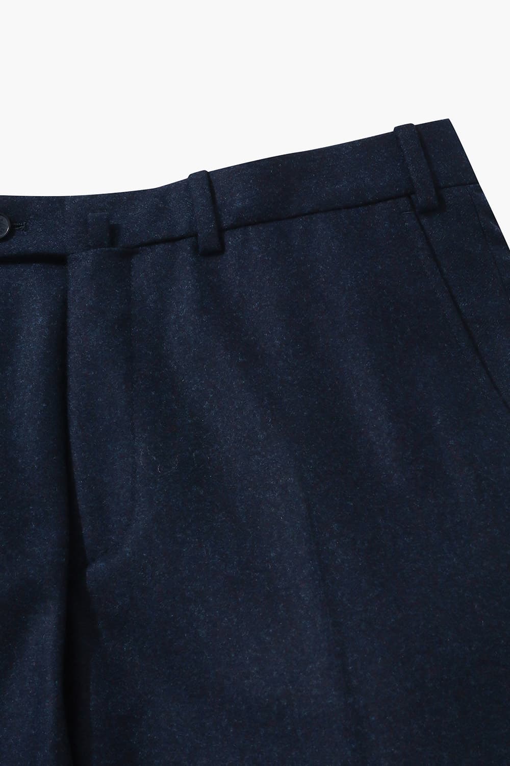 WILLIAM 울 플란넬 스트레이트 101 다크네이비 팬츠