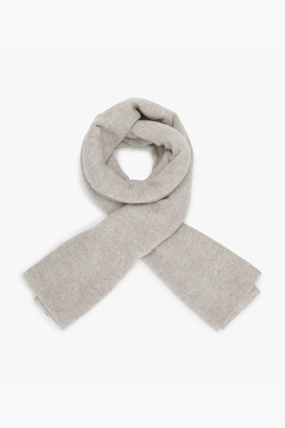 울 혼방 베이직 103 라이트베이지 머플러