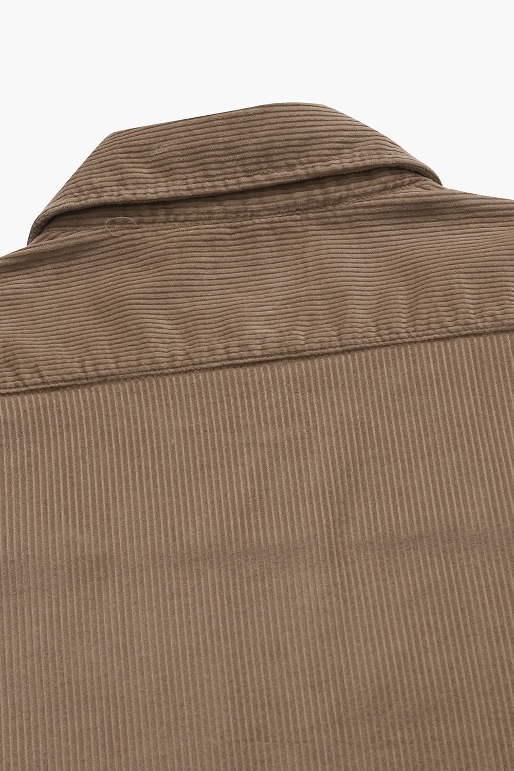 PAUL PAT 코튼 포켓 106 브라운 셔츠