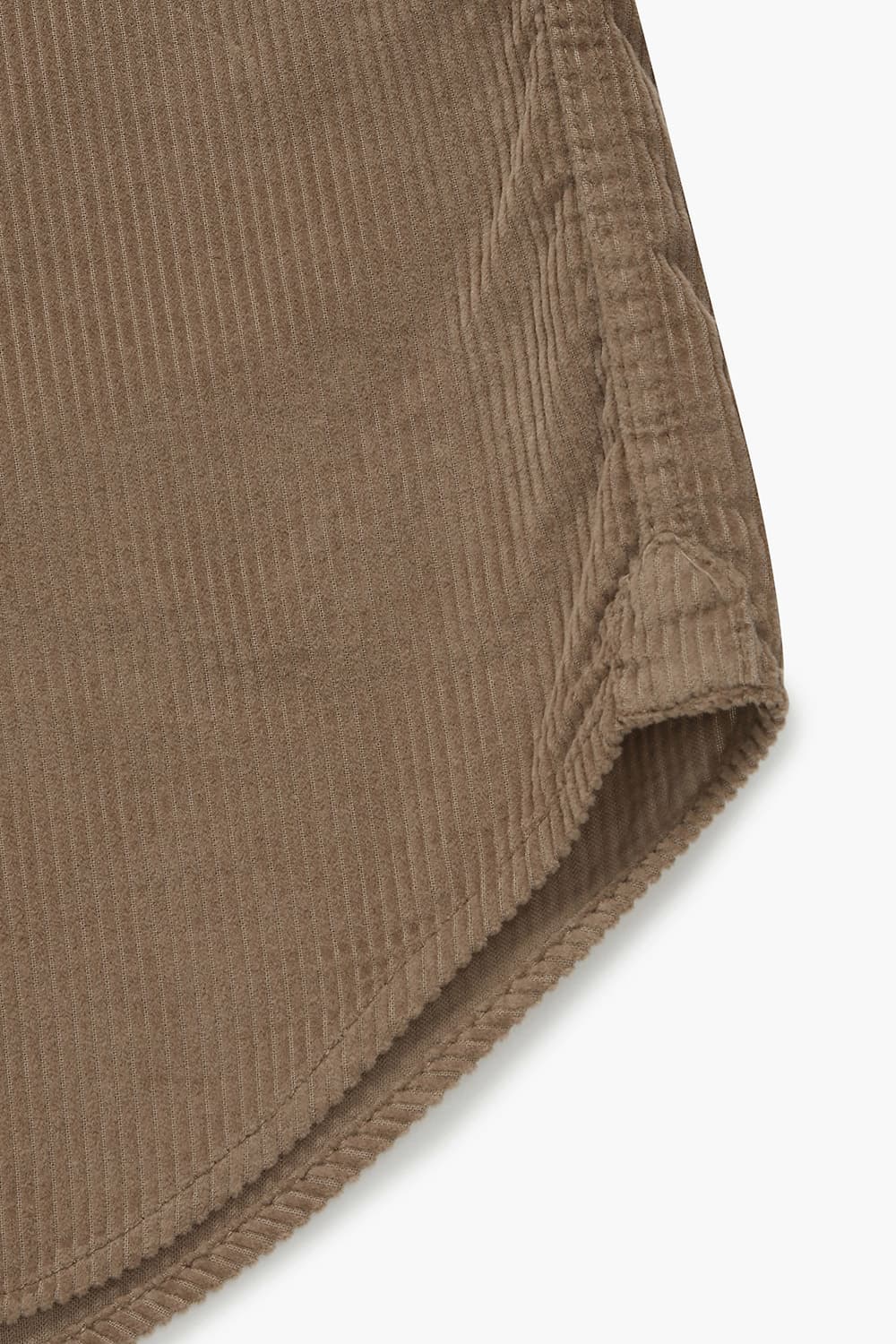 PAUL PAT 코튼 포켓 106 브라운 셔츠