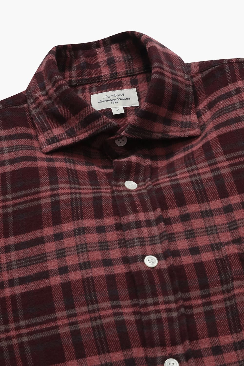 PAUL 코튼 타탄 체크 포켓 셔츠 BC1102302