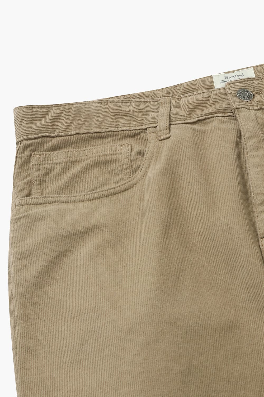 TIM 코튼 세미와이드 103 브라운 캐주얼 팬츠