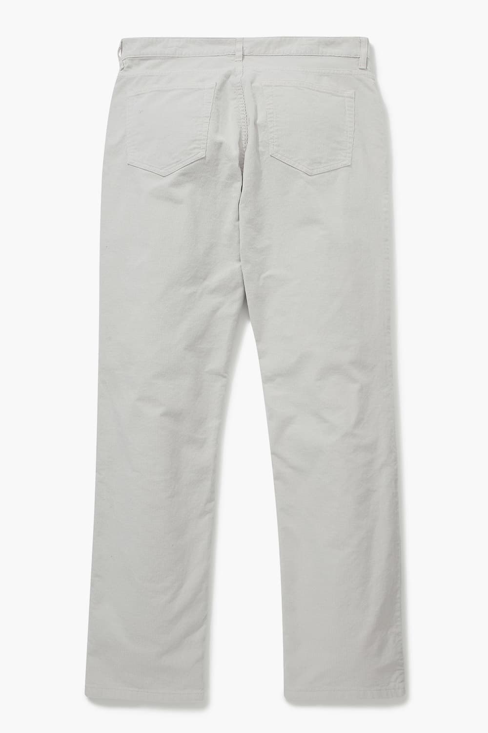 TIM 코튼 세미와이드 103 화이트 캐주얼 팬츠