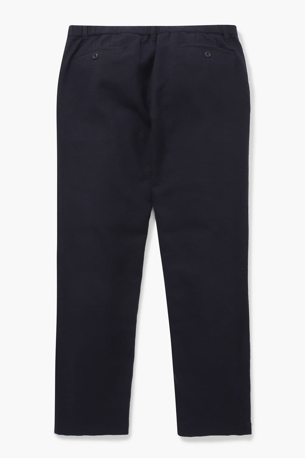 TANKER 울 혼방 드로우스트링 세미와이드 102 다크네이비 팬츠