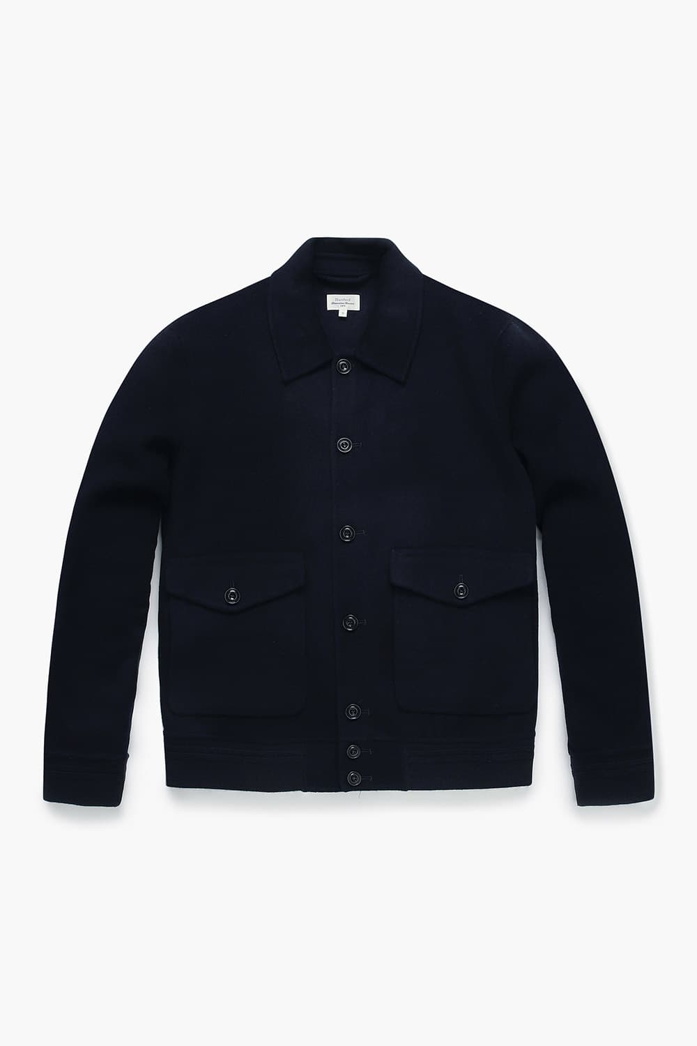 DOUGLAS 울 혼방 빅버튼 109 다크네이비 캐주얼 자켓