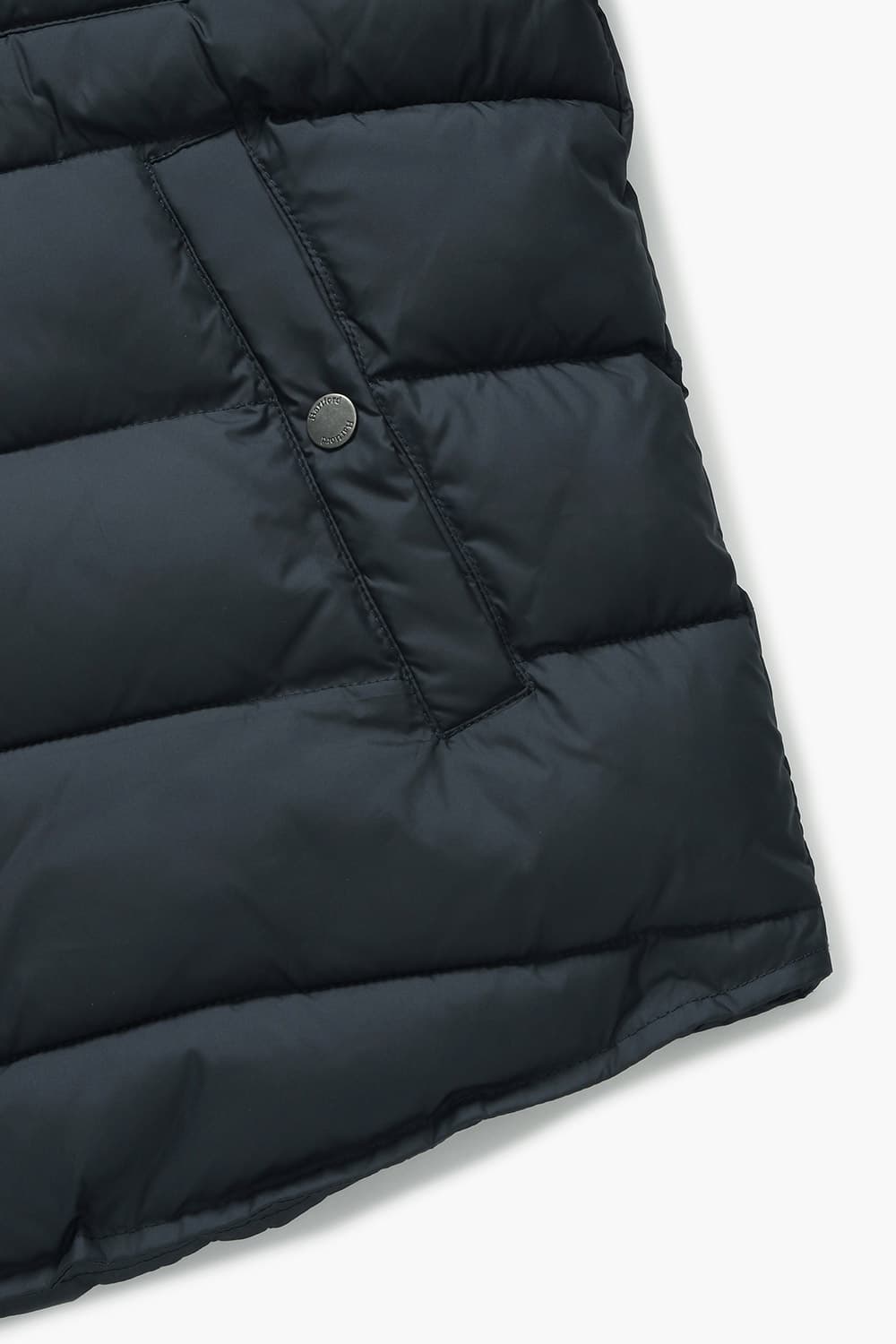 덕다운 투 포켓 102 다크네이비 패딩 점퍼