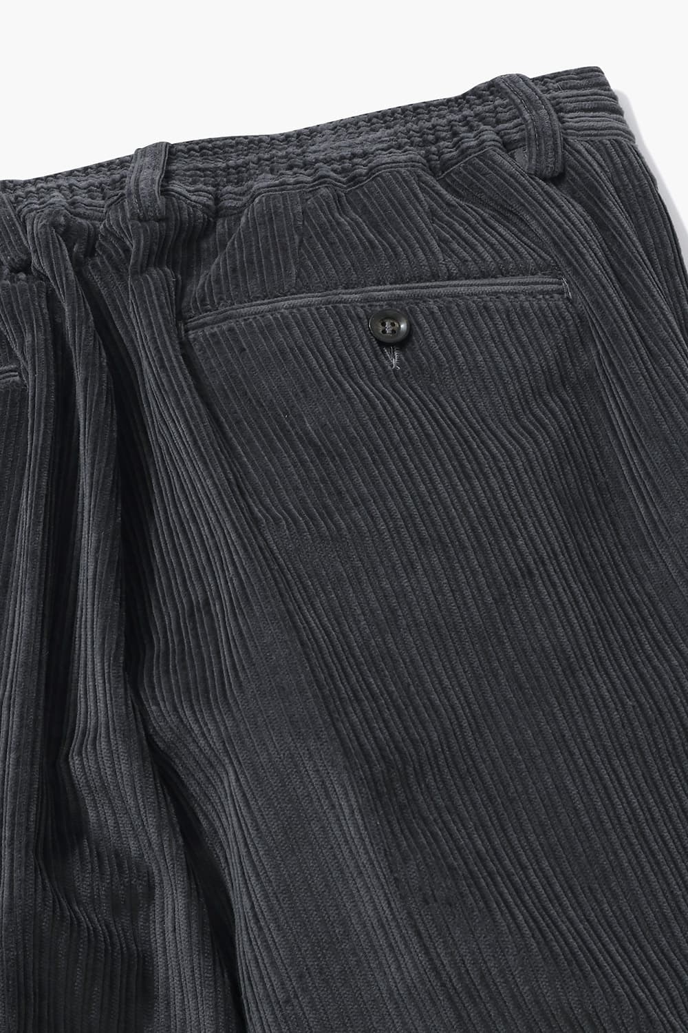 CASMIK 코튼 드로우스트링 코듀로이 세미와이드 팬츠 4FCARIBE142311