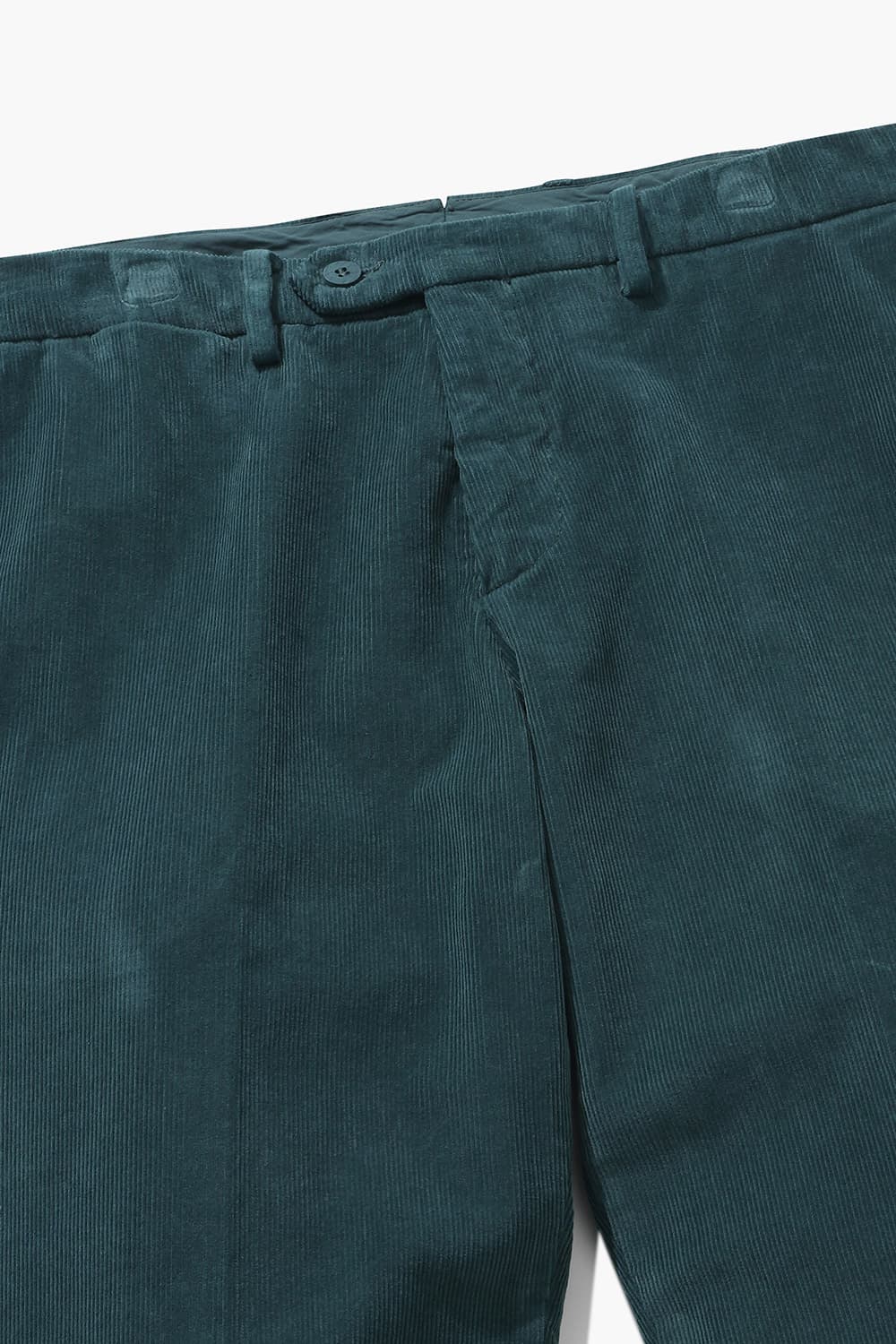 DUCA 코튼 코듀로이 테이퍼드 806 블루그린 팬츠