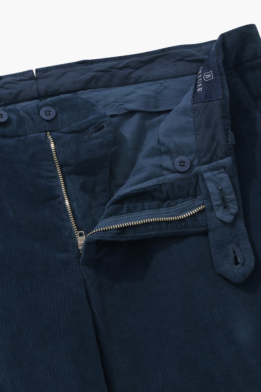 DUCA 코튼 코듀로이 테이퍼드 806 다크네이비 팬츠