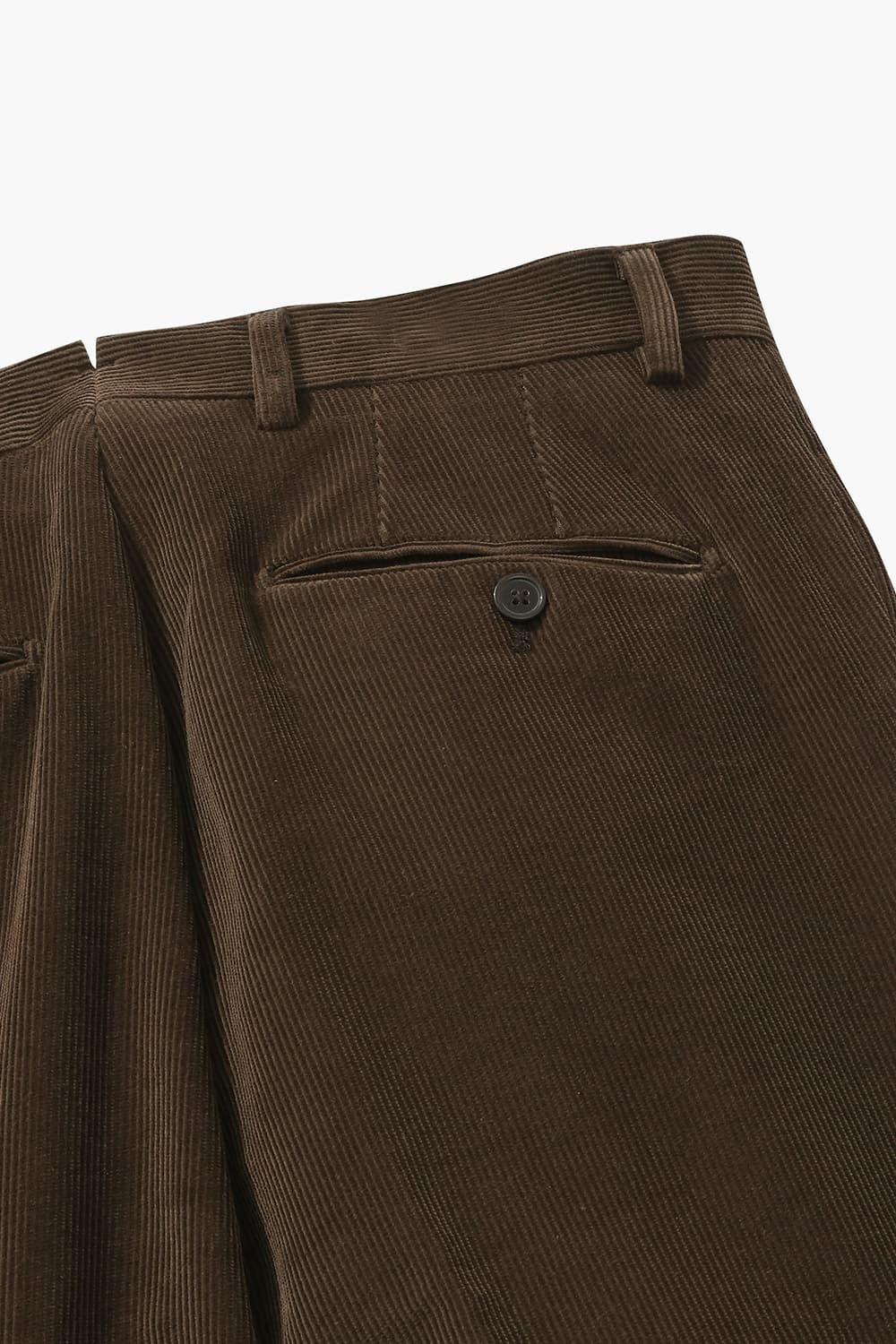 DUCA 코튼 테이퍼드 805 다크브라운 팬츠