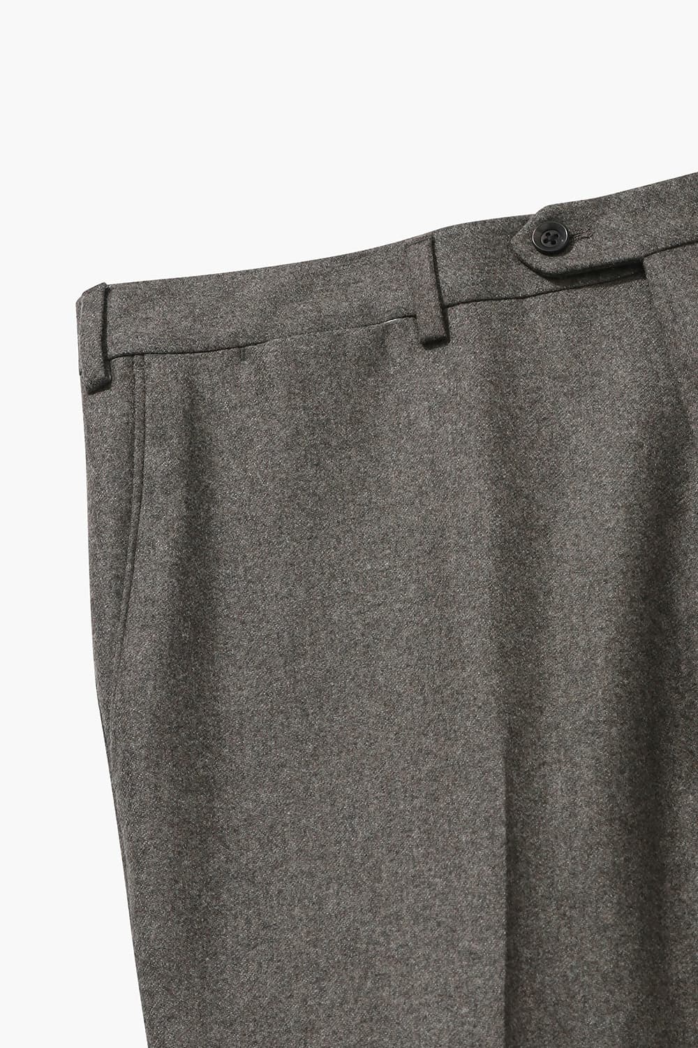 VBC 울 테이퍼드 801 다크브라운 팬츠