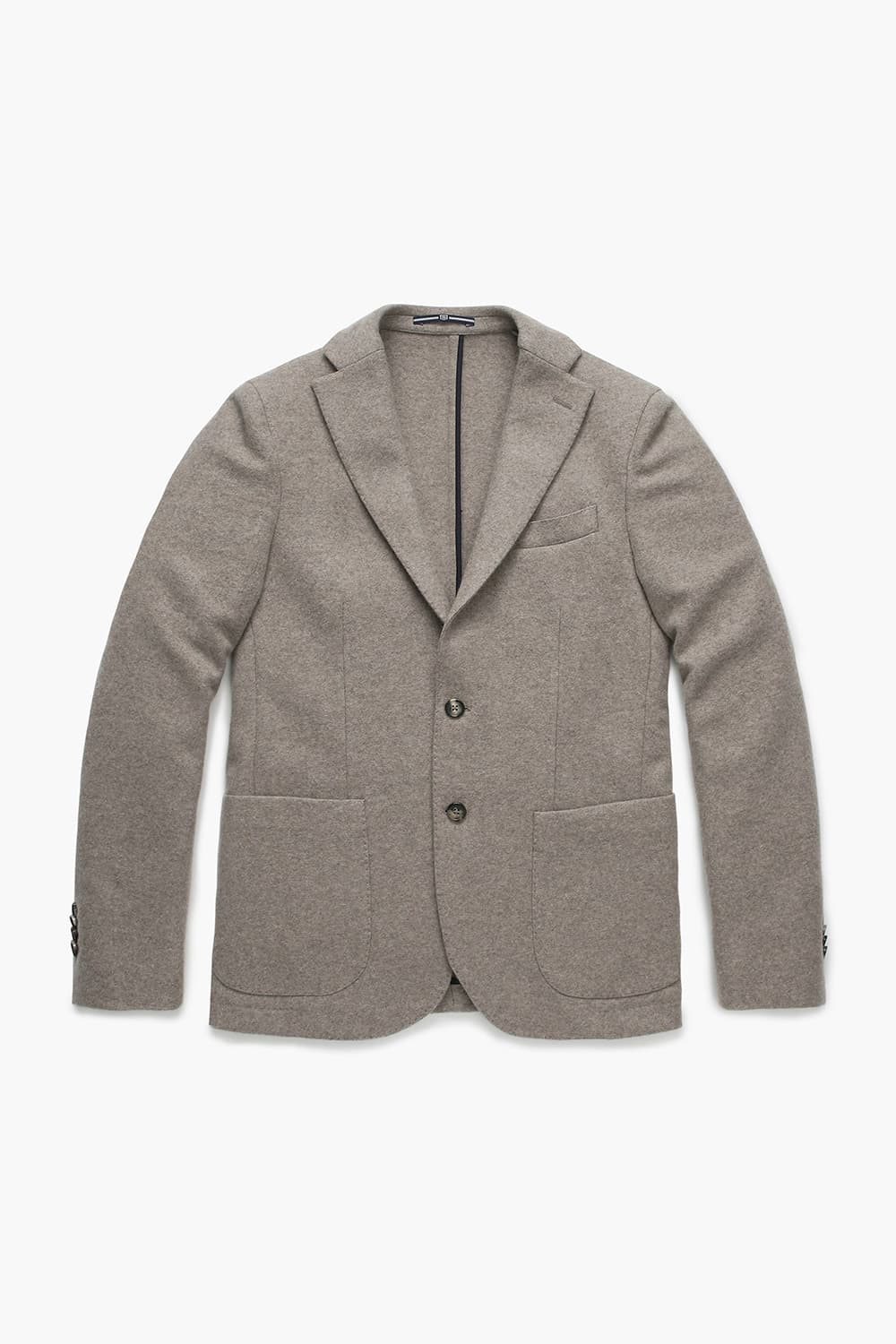 캐시미어 라이트브라운 테일러드 자켓