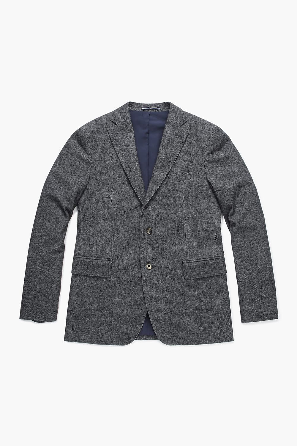 SALENTO 울 202 다크그레이 테일러드 자켓