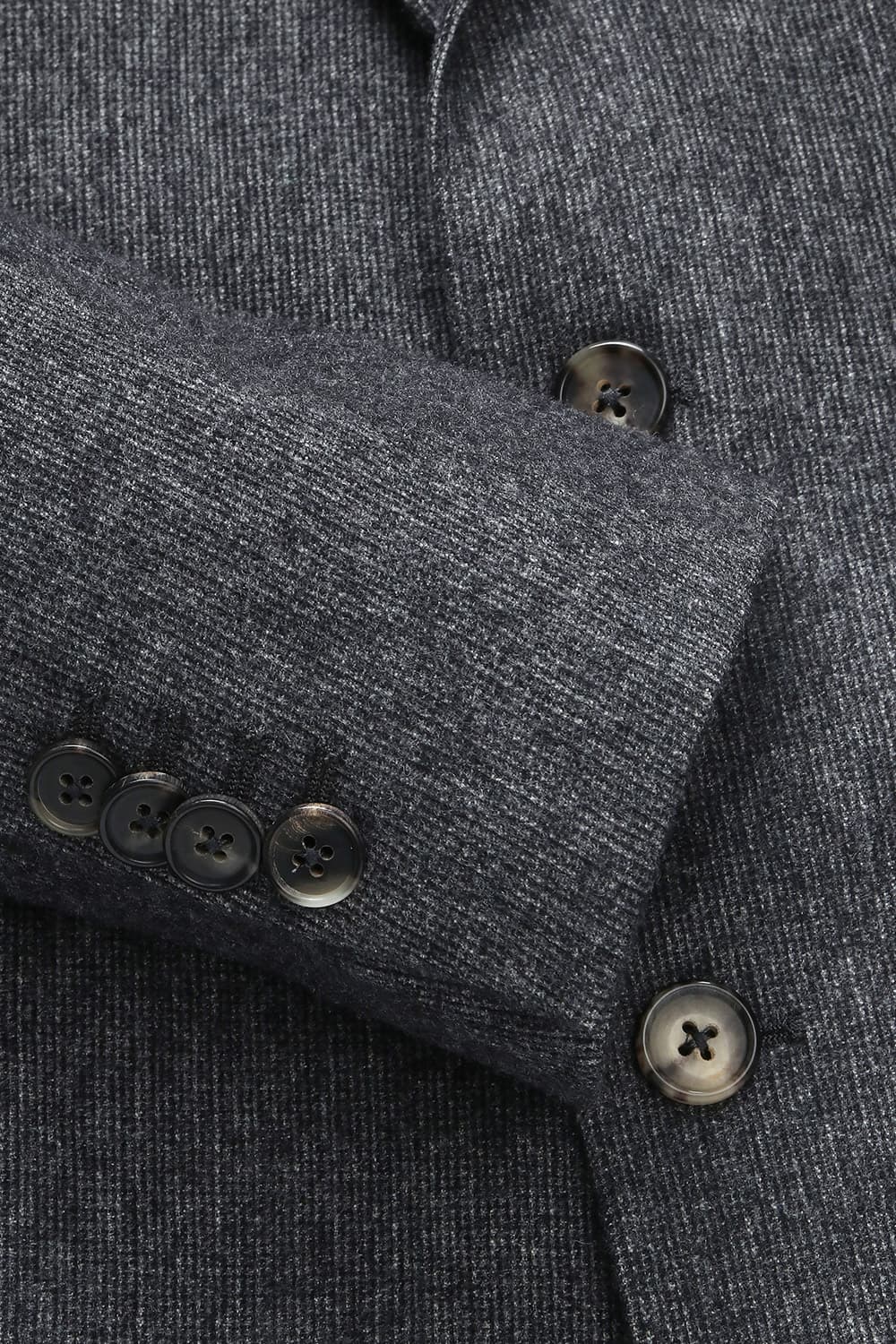 SALENTO 울 202 다크그레이 테일러드 자켓