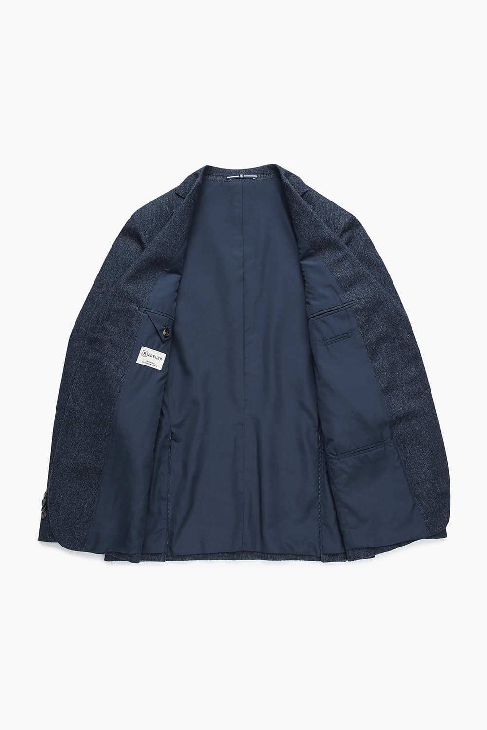 SALENTO 울 202 다크네이비 테일러드 자켓