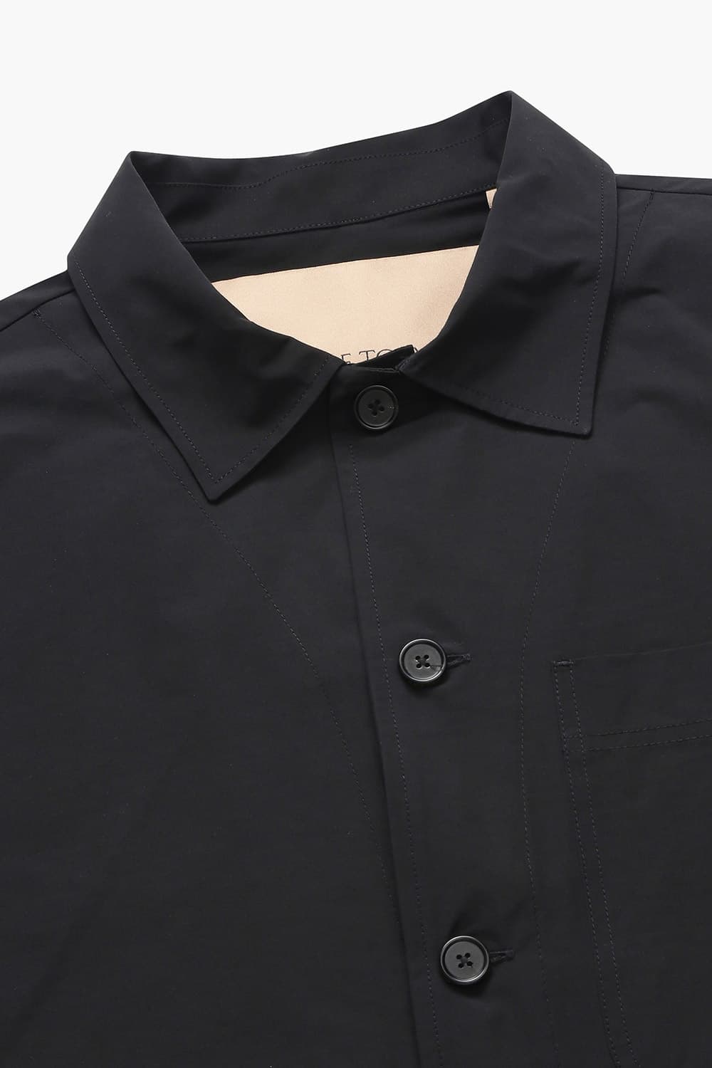 CORRY 면 혼방 베이직 103 블랙 캐주얼 자켓