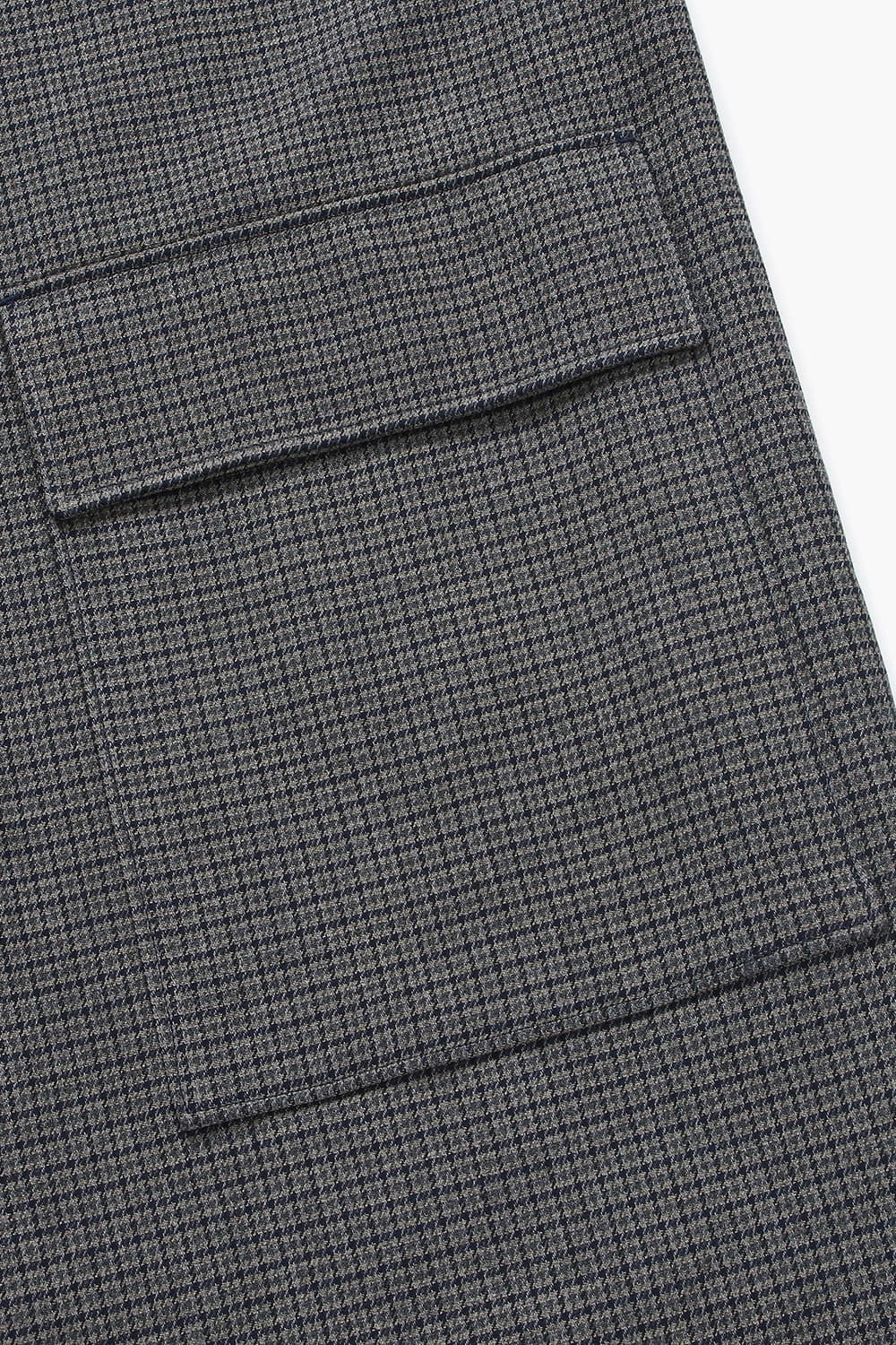 CAMDEN 발마칸 101 다크그레이 롱 코트