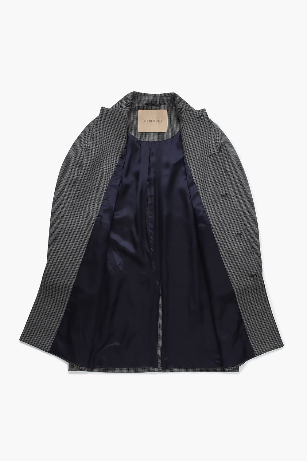 CAMDEN 발마칸 101 다크그레이 롱 코트